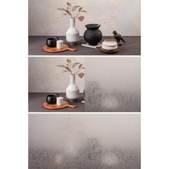 Artscape Blue Chip | Decorative Privacy Window Film with Textured Glass Pattern - Picture 3 of 3